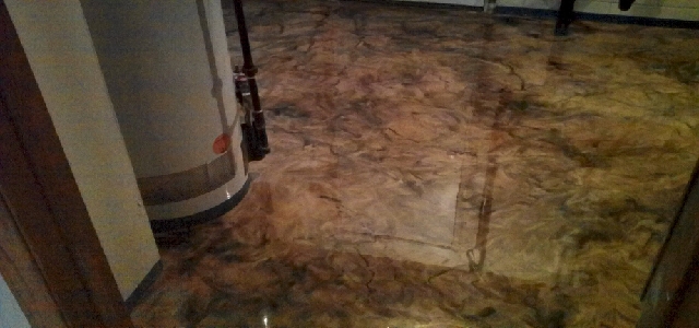 ECS North Ohio Reflector Custom Basement Epoxy Flooring 73